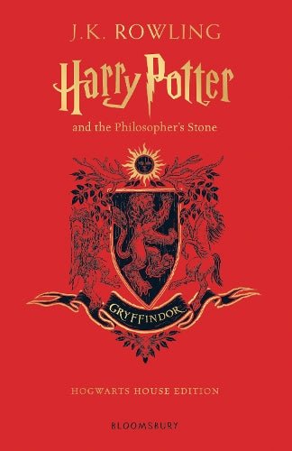Harry Potter and the Philosopher's Stone - Gryffindor Hogwarts House Edition